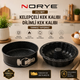 Norye 2'li 26 cm Kek Kalıbı Seti – Kelepçeli ve Dilimli