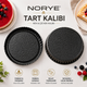 Norye Tart Kalıbı – Yapışmaz Yüzey, Dekoratif Dilimli Kenar Tasarımı